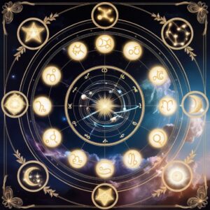 phoenix 09 a mystical astrological star chart featuring glowin 3
